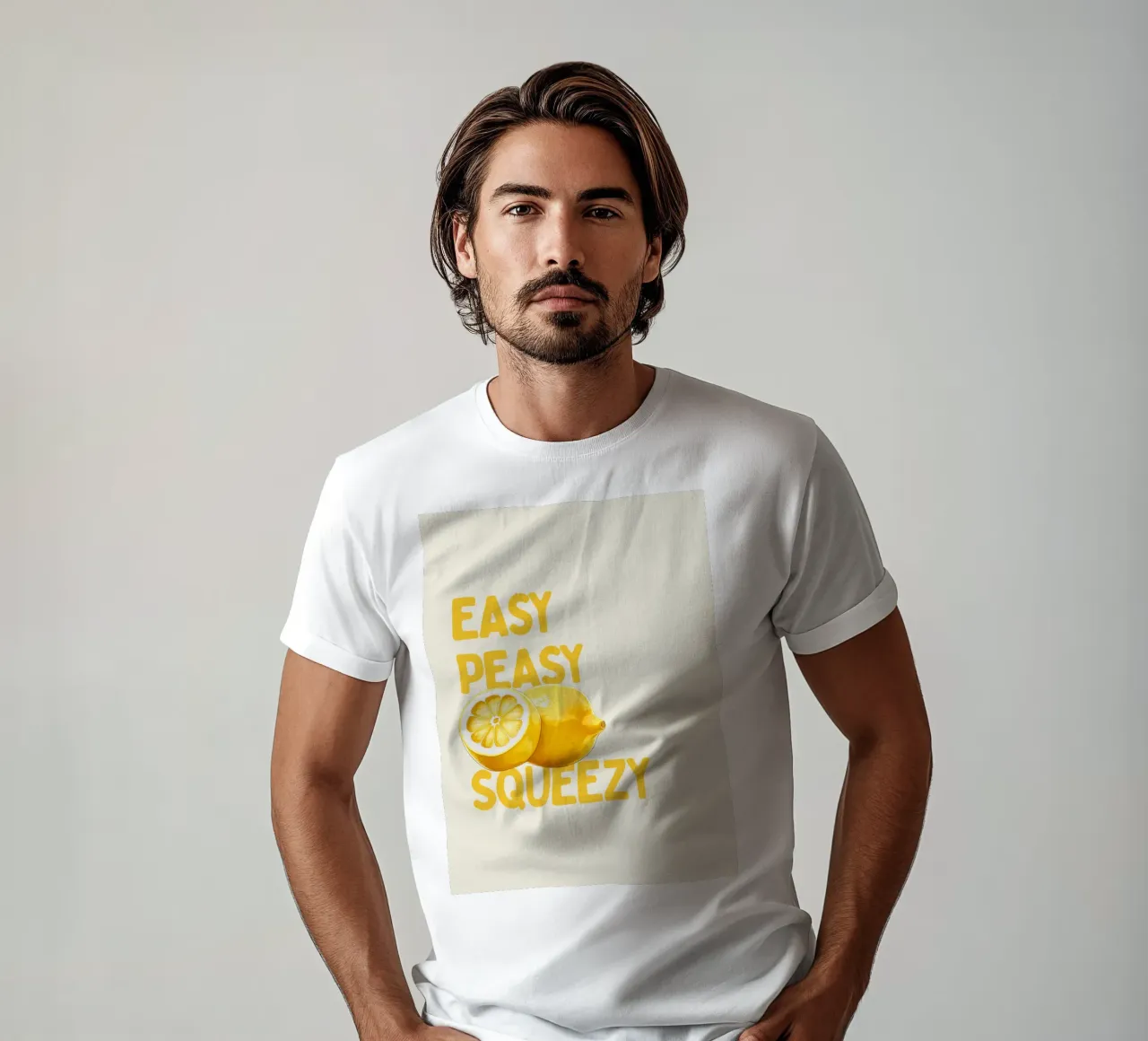 Easy Peasy, Lemon Squeezy t-shirt da Diesdas Ananas Design