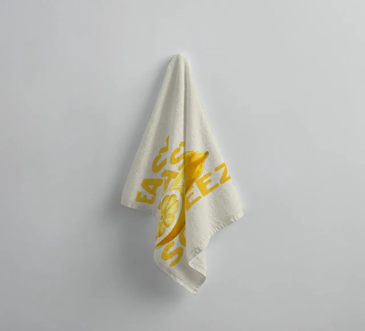 Easy Peasy, Lemon Squeezy asciugamano da bagno da Diesdas Ananas Design