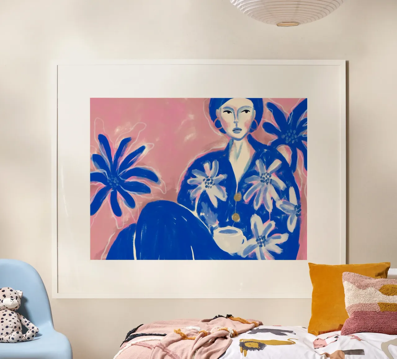 Blue Lady poster da treechild