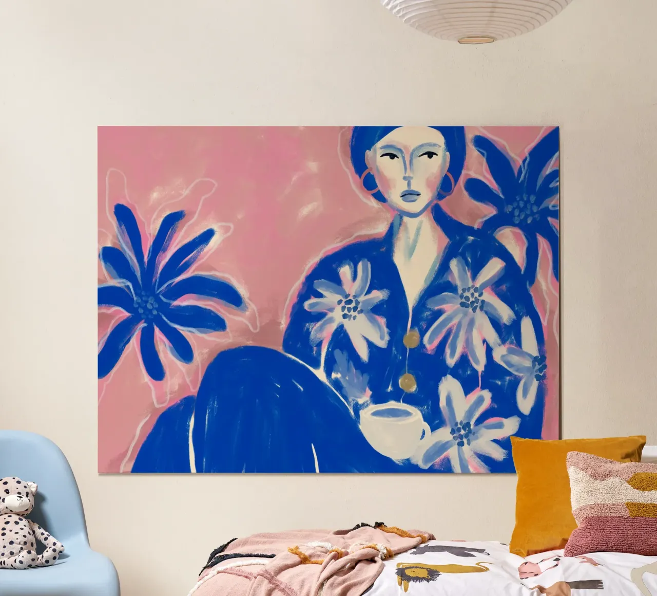 Blue Lady poster da treechild