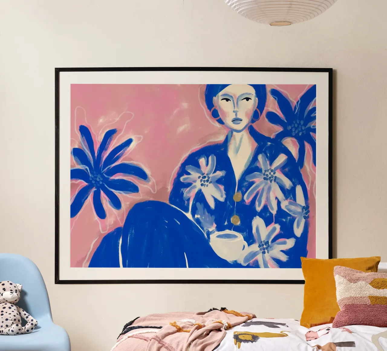 Blue Lady poster da treechild