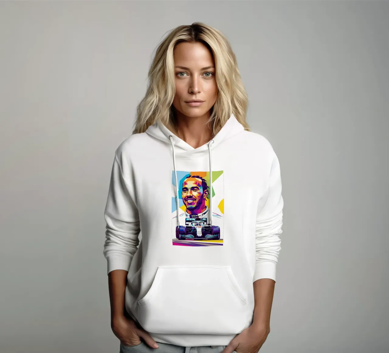 Lewis Hamilton - Formula Uno felpa con cappuccio da Hantamrata