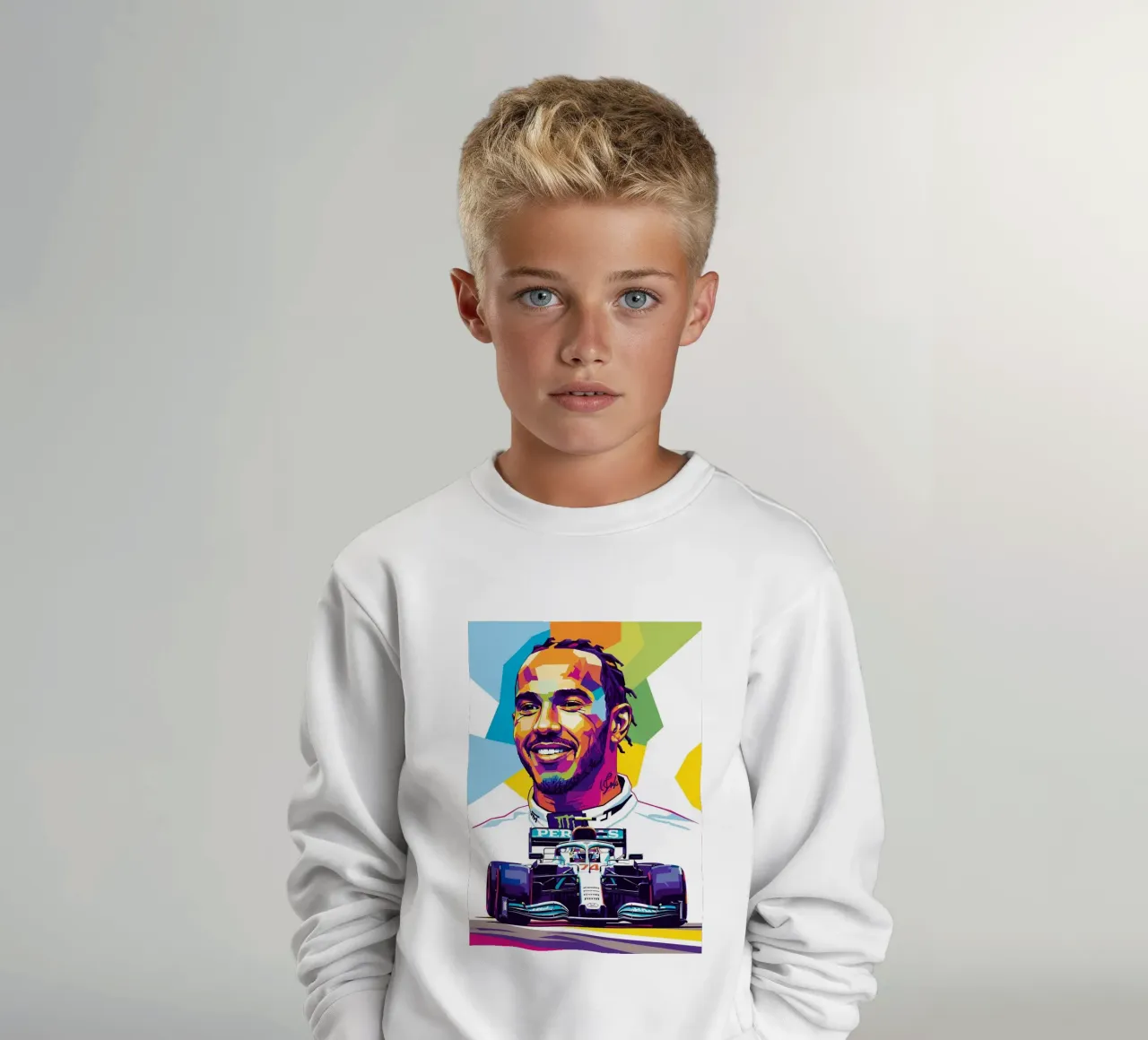 Lewis Hamilton - Formula Uno felpa bambino da Hantamrata