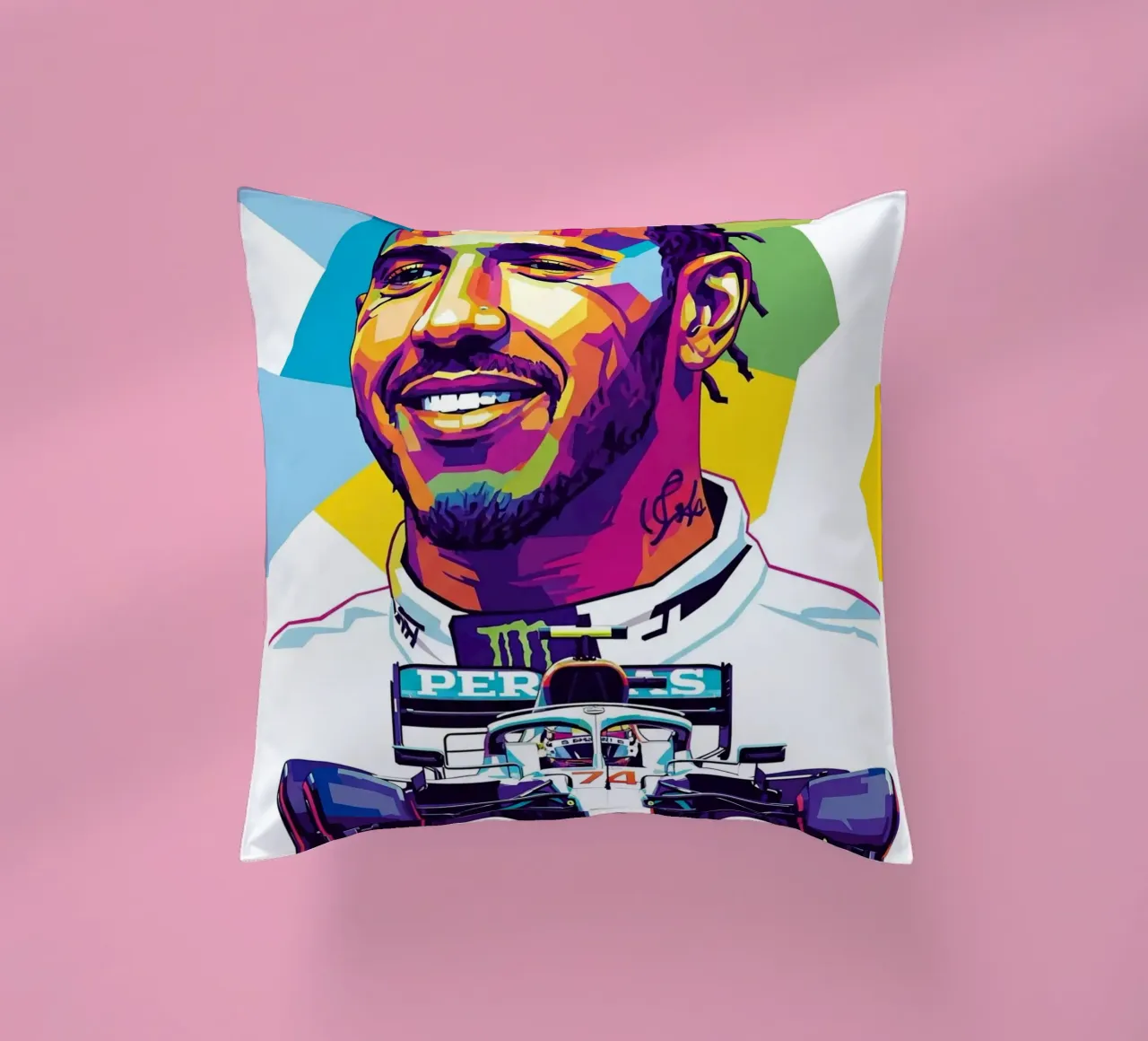 Lewis Hamilton - Formula Uno cuscino da Hantamrata