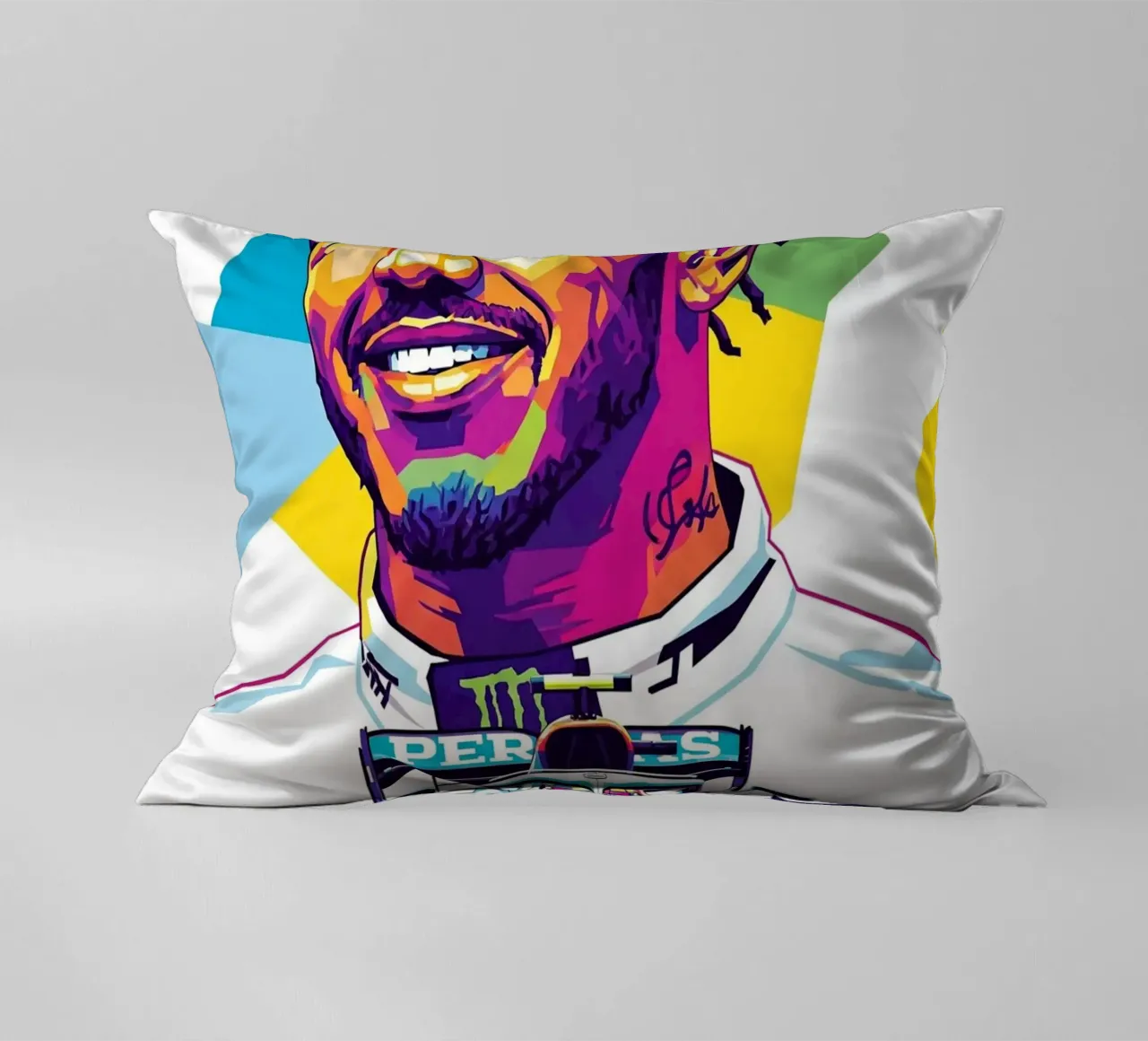 Lewis Hamilton - Formula Uno cuscino da Hantamrata