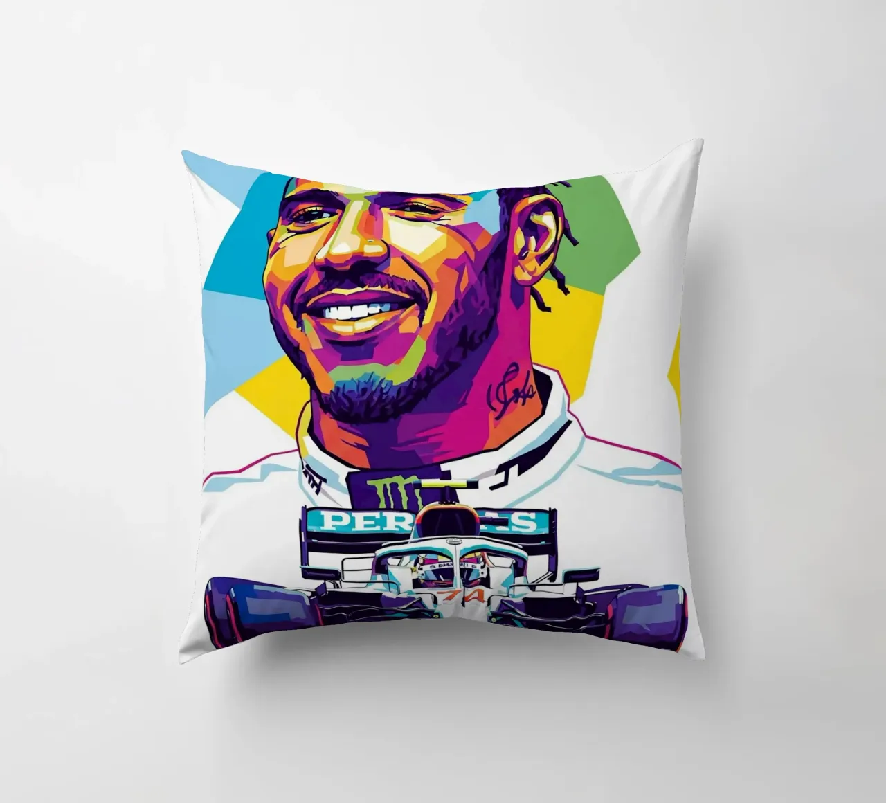 Lewis Hamilton - Formula Uno cuscino da Hantamrata