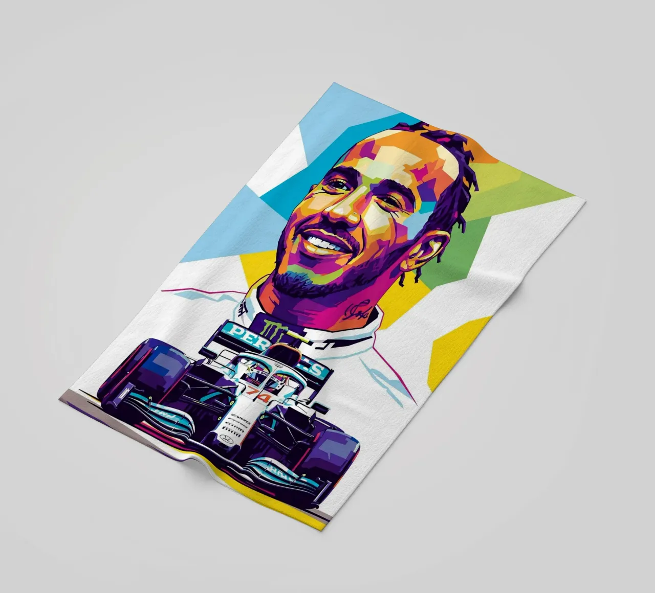 Lewis Hamilton - Formula Uno telo mare da Hantamrata