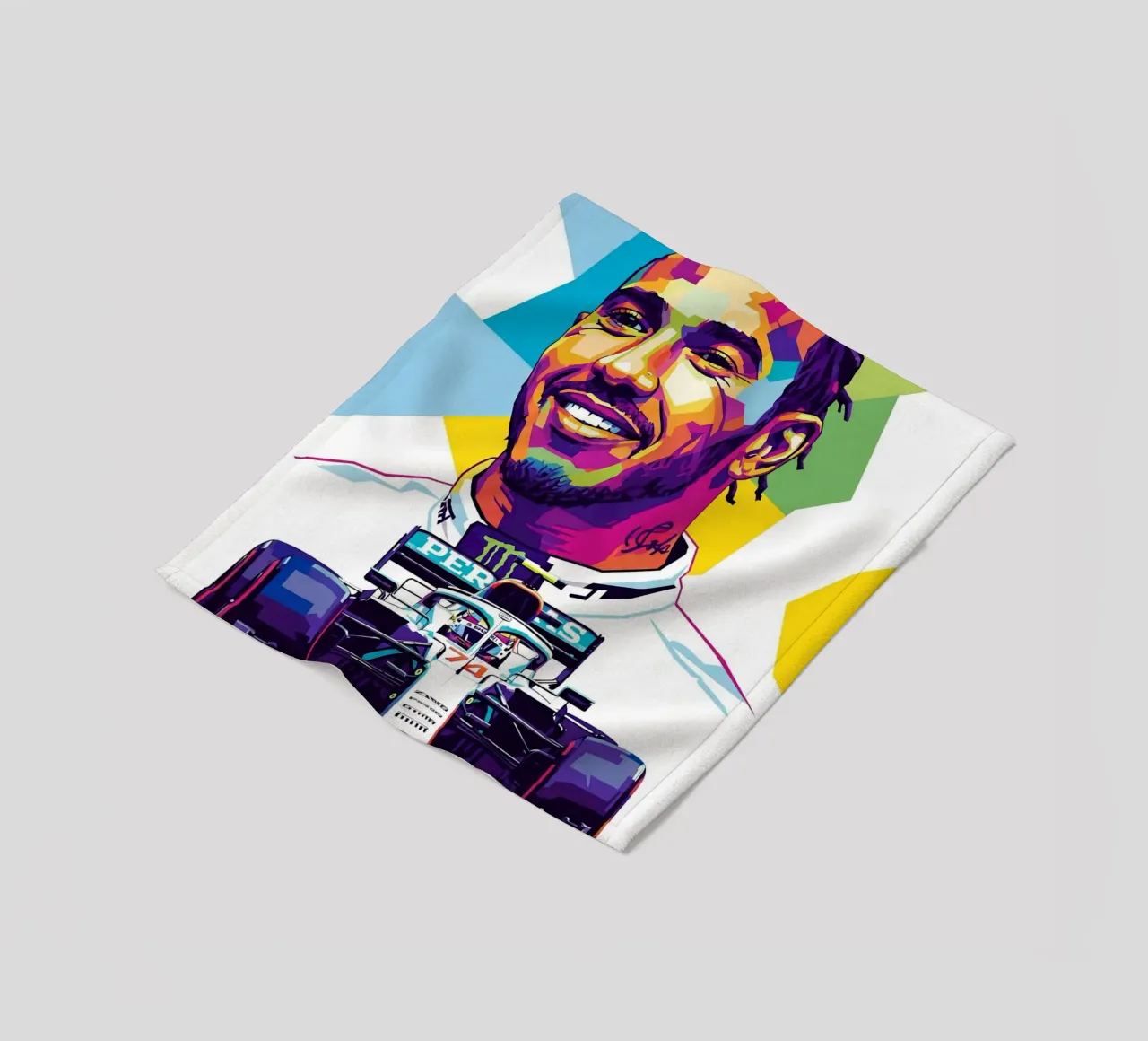 Lewis Hamilton - Formula Uno coperta in pile da Hantamrata