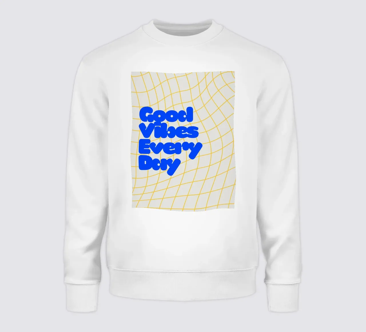 Good Vibes Everyday felpa da Diesdas Ananas Design