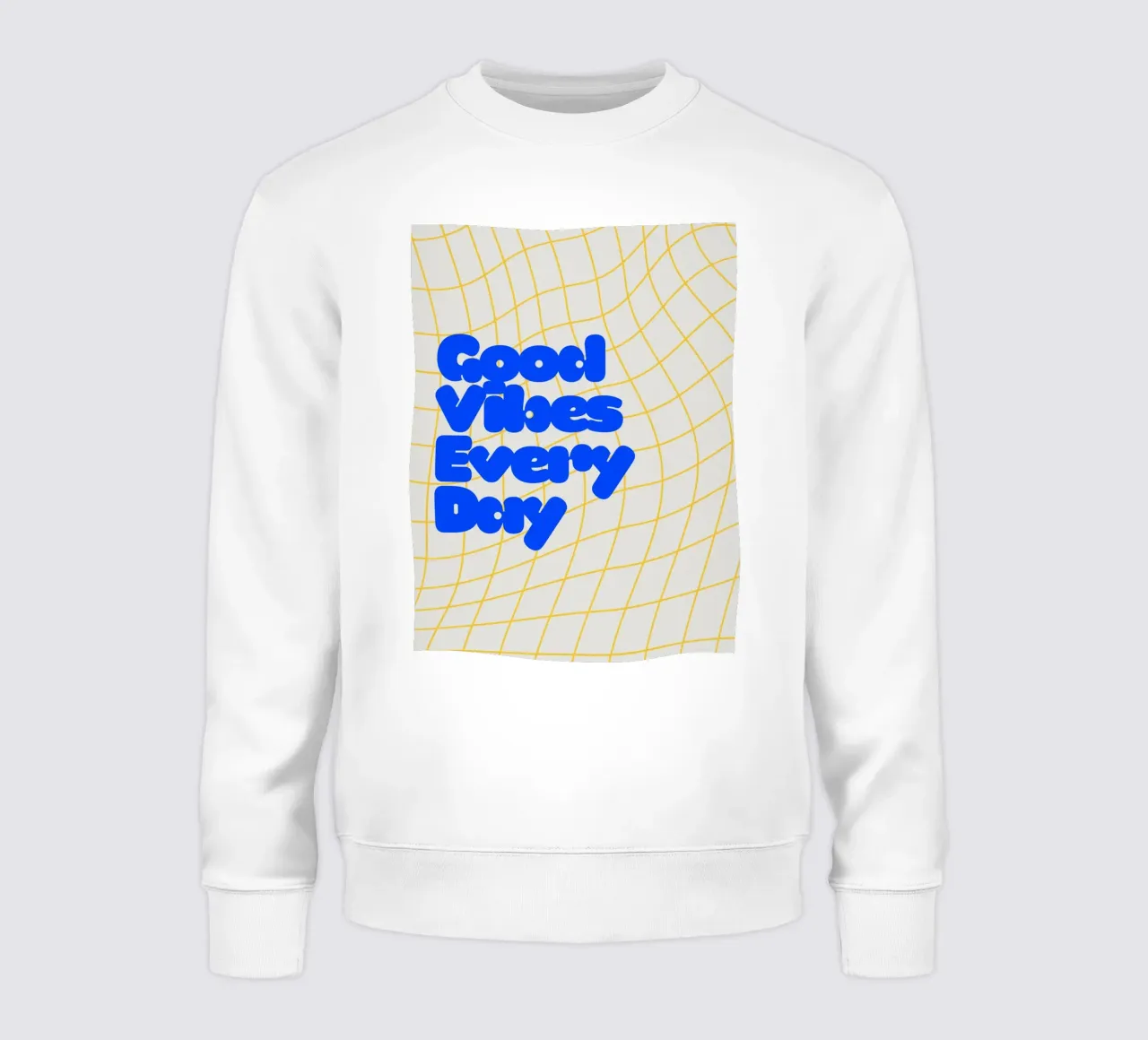 Good Vibes Everyday felpa da Diesdas Ananas Design