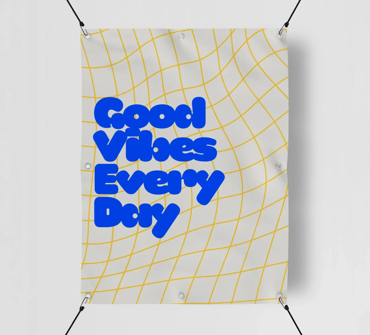 Good Vibes Everyday telo in pvc da Diesdas Ananas Design