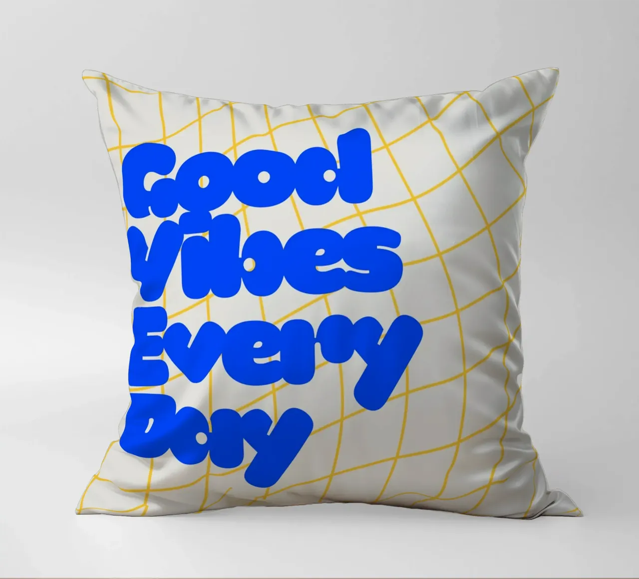 Good Vibes Everyday cuscino da Diesdas Ananas Design
