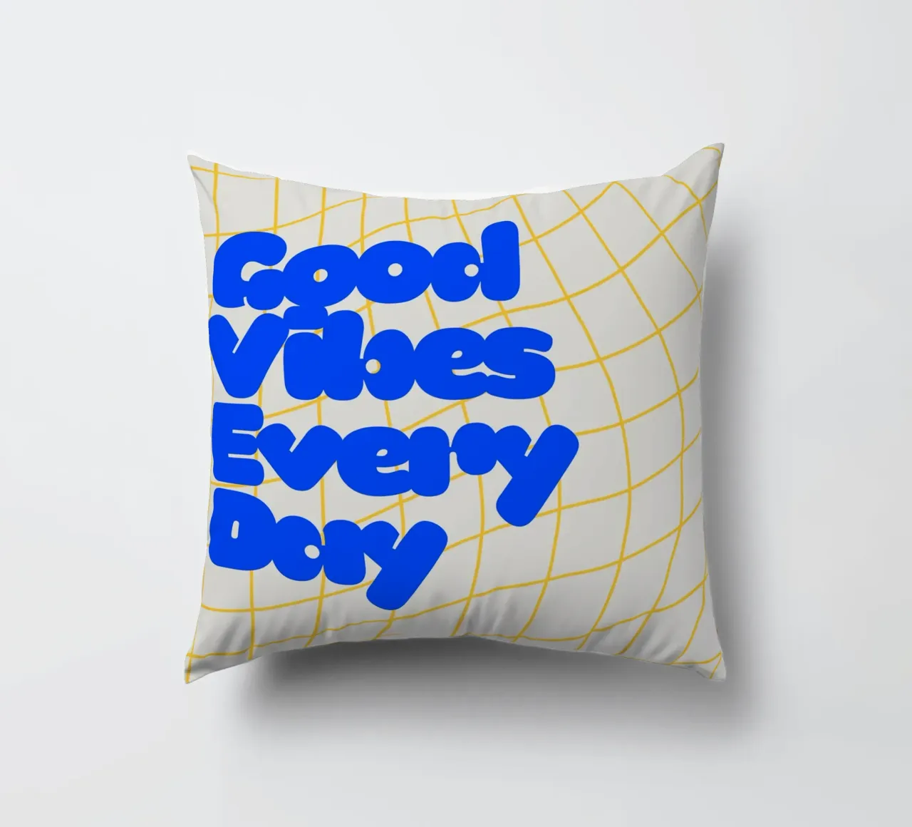 Good Vibes Everyday cuscino da Diesdas Ananas Design