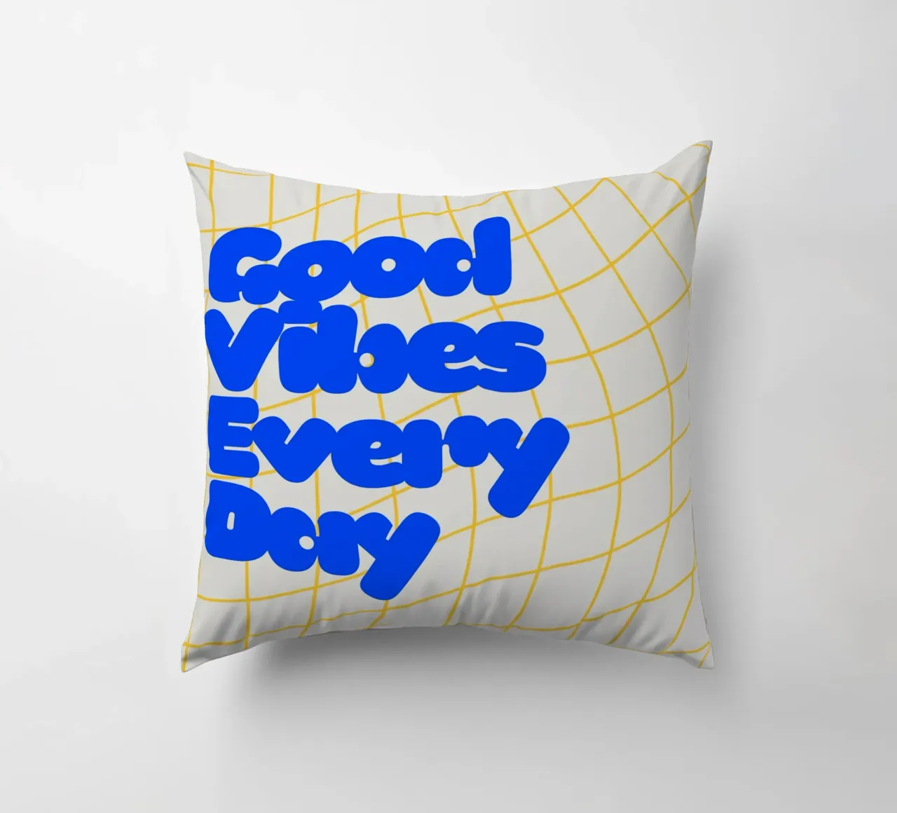 Good Vibes Everyday cuscino da Diesdas Ananas Design