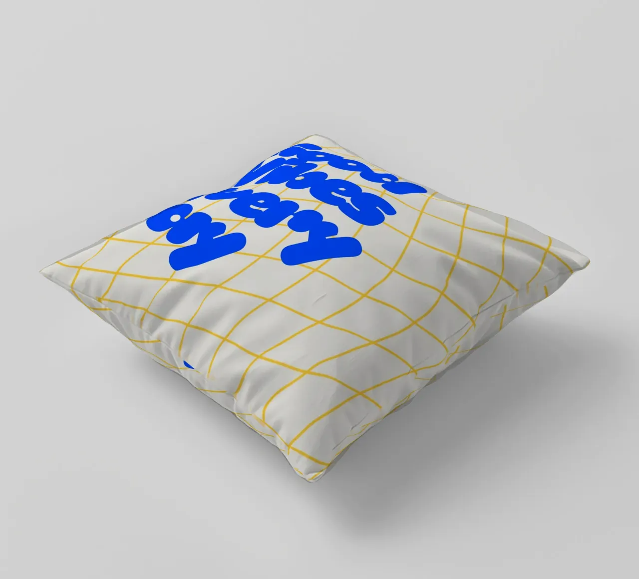 Good Vibes Everyday cuscino da Diesdas Ananas Design