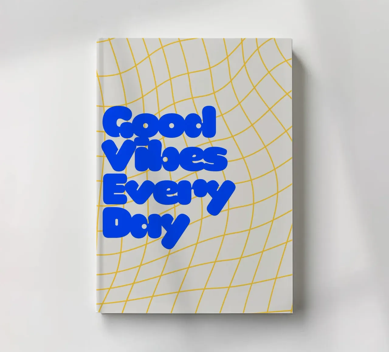 Good Vibes Everyday notebook by Diesdas Ananas Design