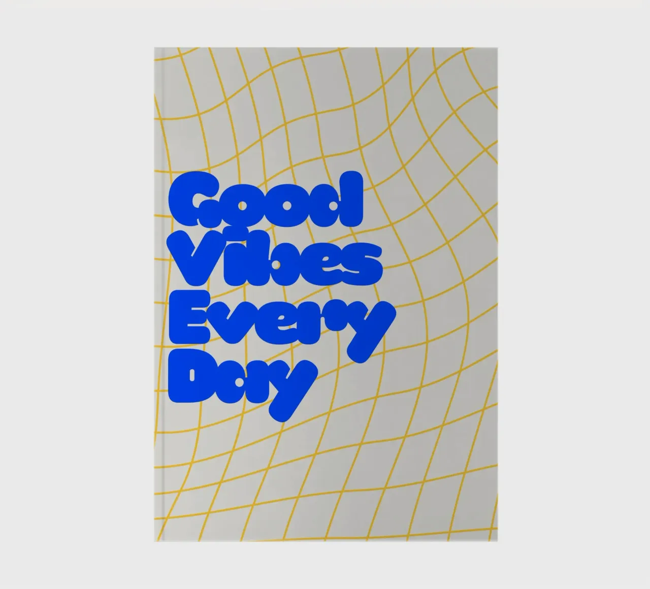 Good Vibes Everyday notebook by Diesdas Ananas Design