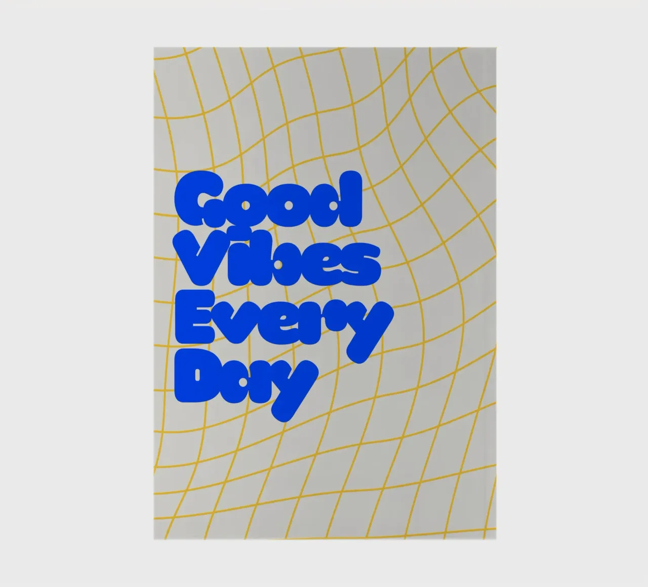 Good Vibes Everyday notebook by Diesdas Ananas Design