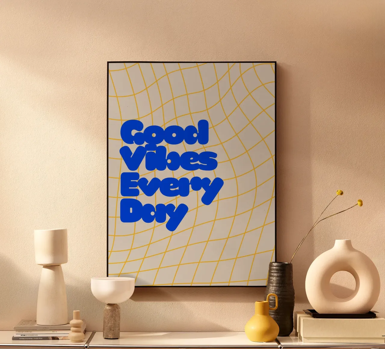 Good Vibes Everyday plexiglass da Diesdas Ananas Design