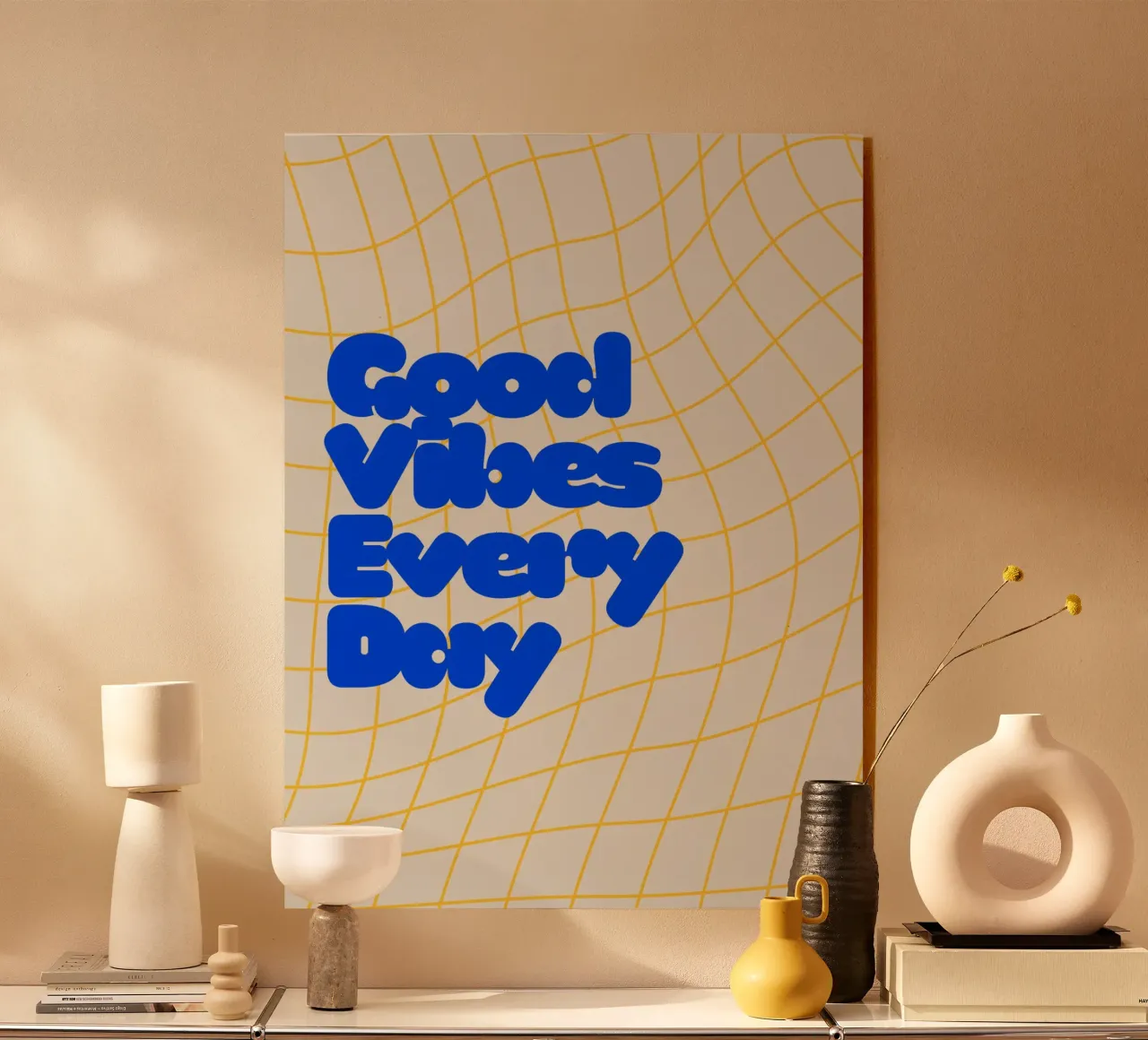 Good Vibes Everyday plexiglass da Diesdas Ananas Design