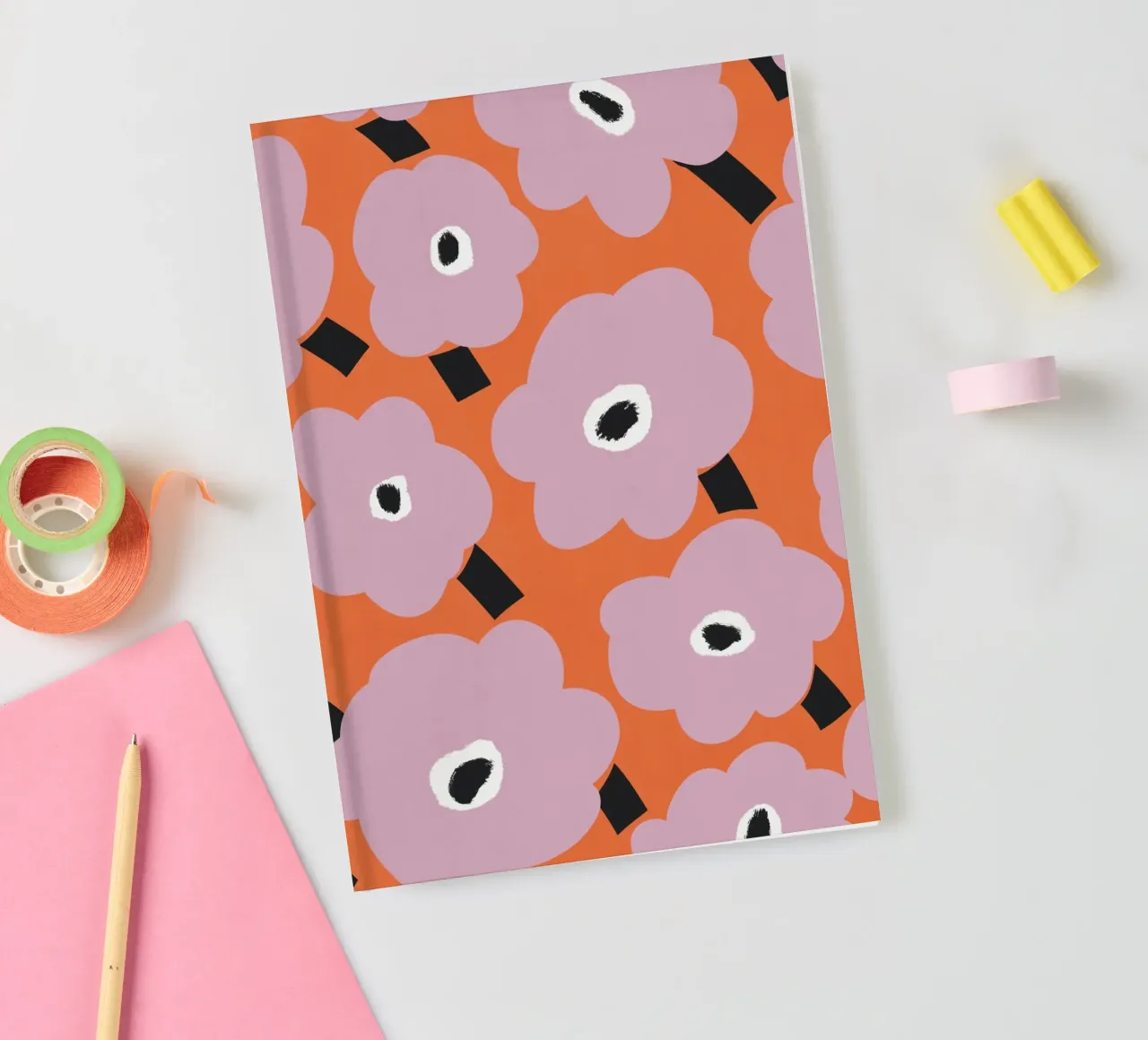 Botanical pattern notebook by Little Dean