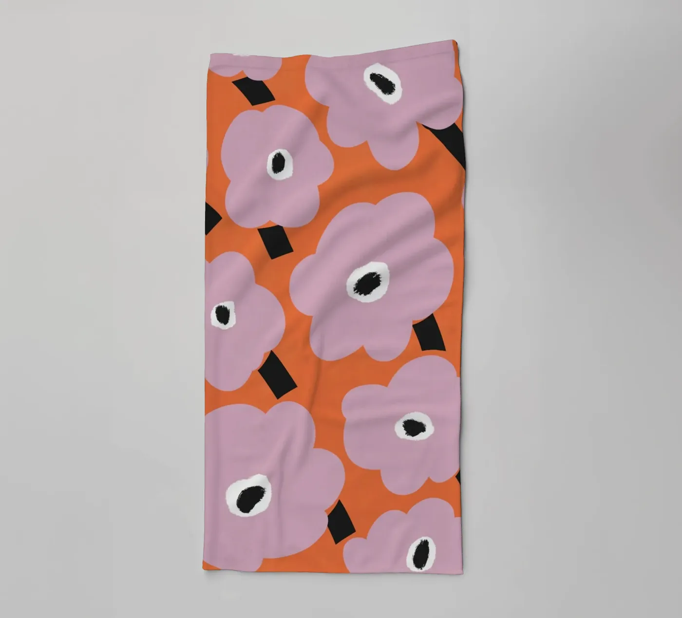 Botanical pattern towel by Little Dean