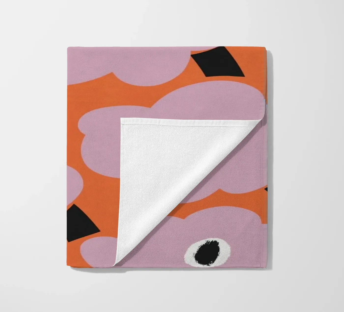 Motif botanique serviette de plage de Little Dean