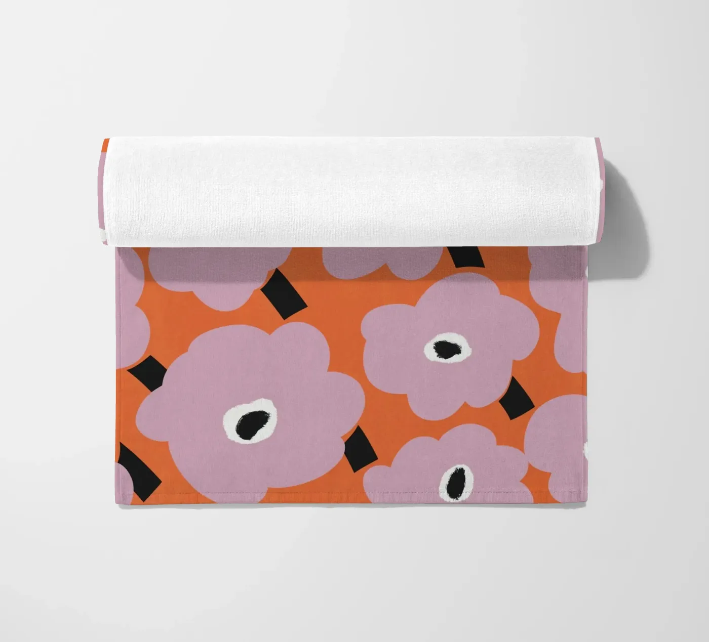 Motif botanique serviette de plage de Little Dean