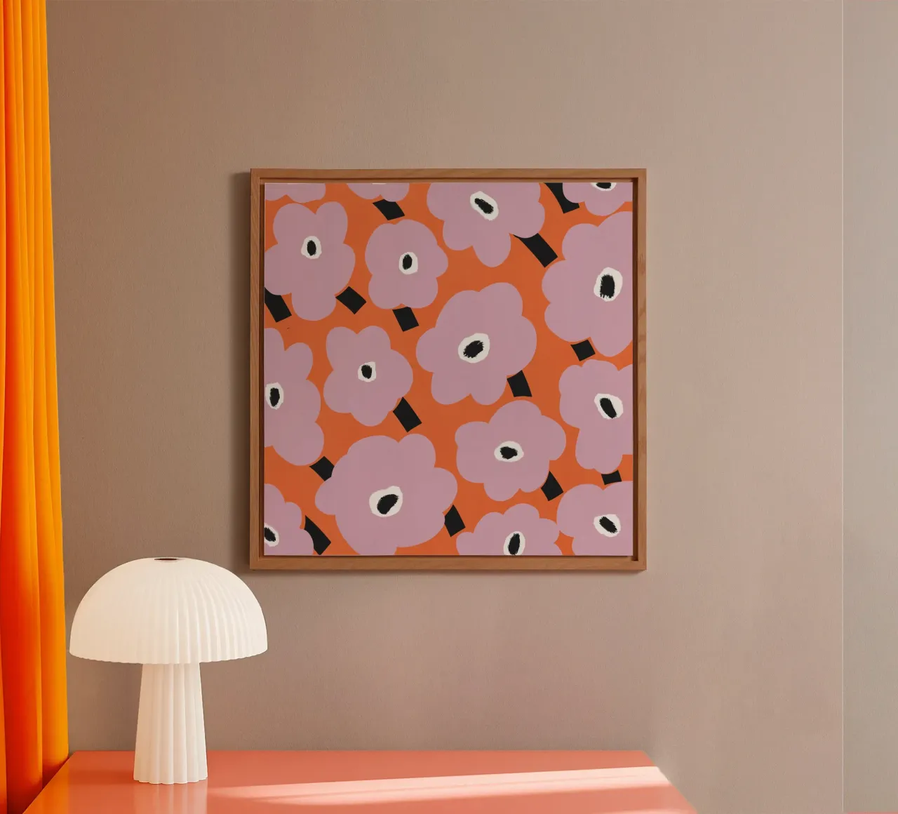 Botanical pattern forex plate by Little Dean