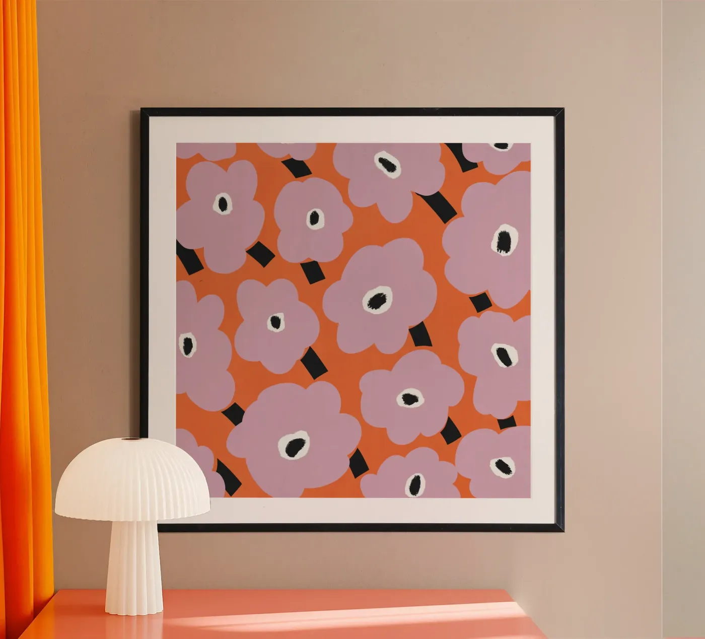 Botanical pattern poster van Little Dean