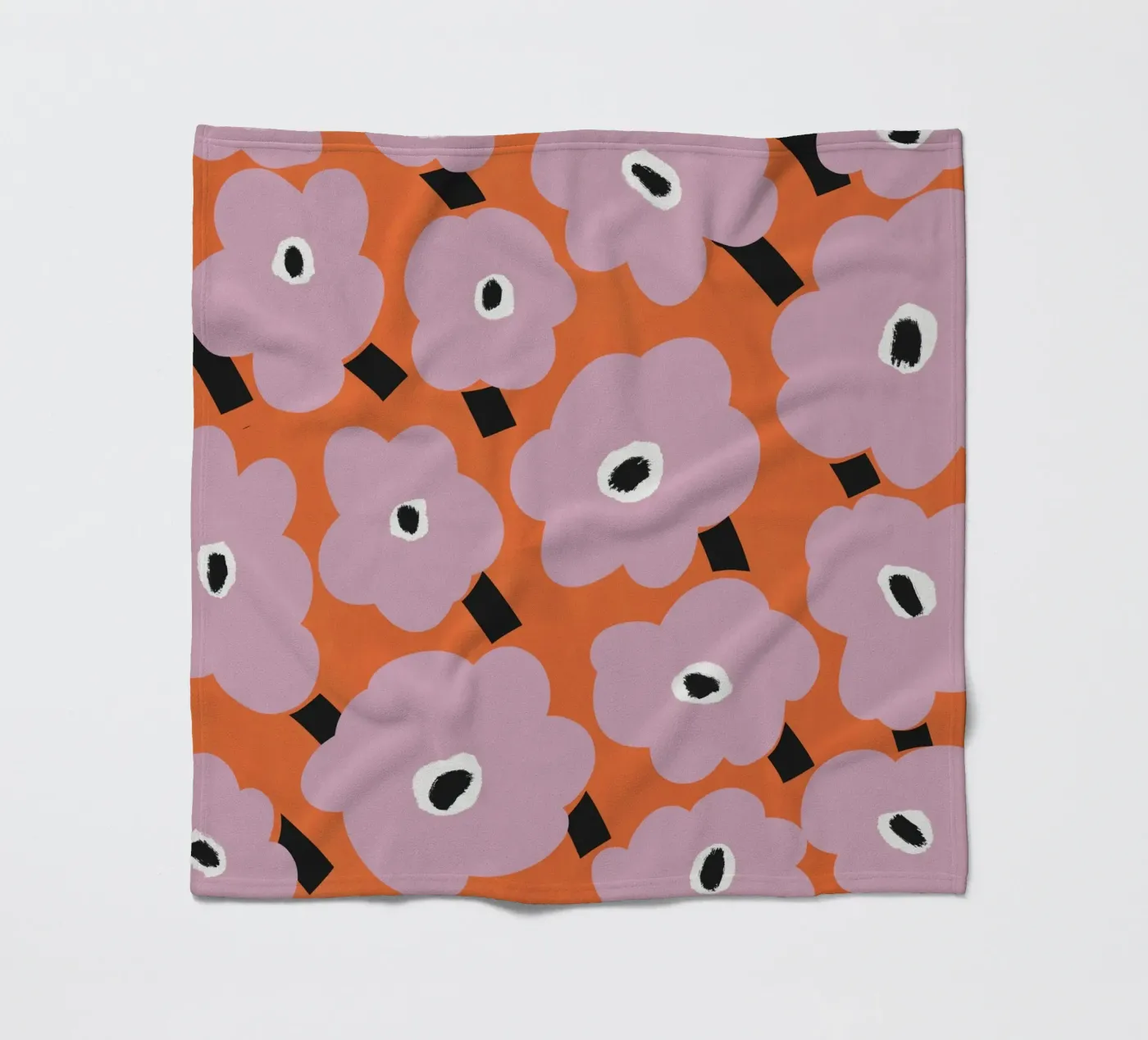 Botanical pattern fleecedeken van Little Dean