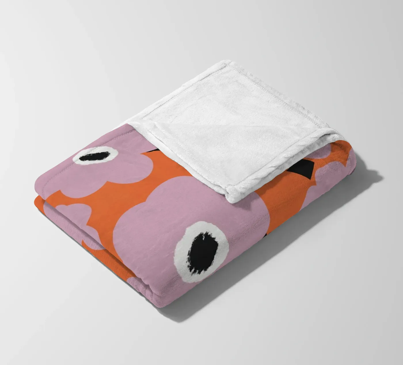 Botanical pattern fleecedeken van Little Dean