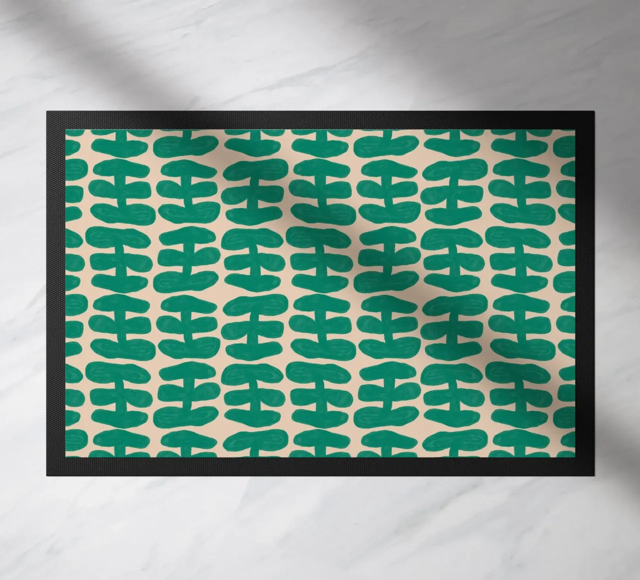 Repetitive pattern 54 doormat by Little Dean