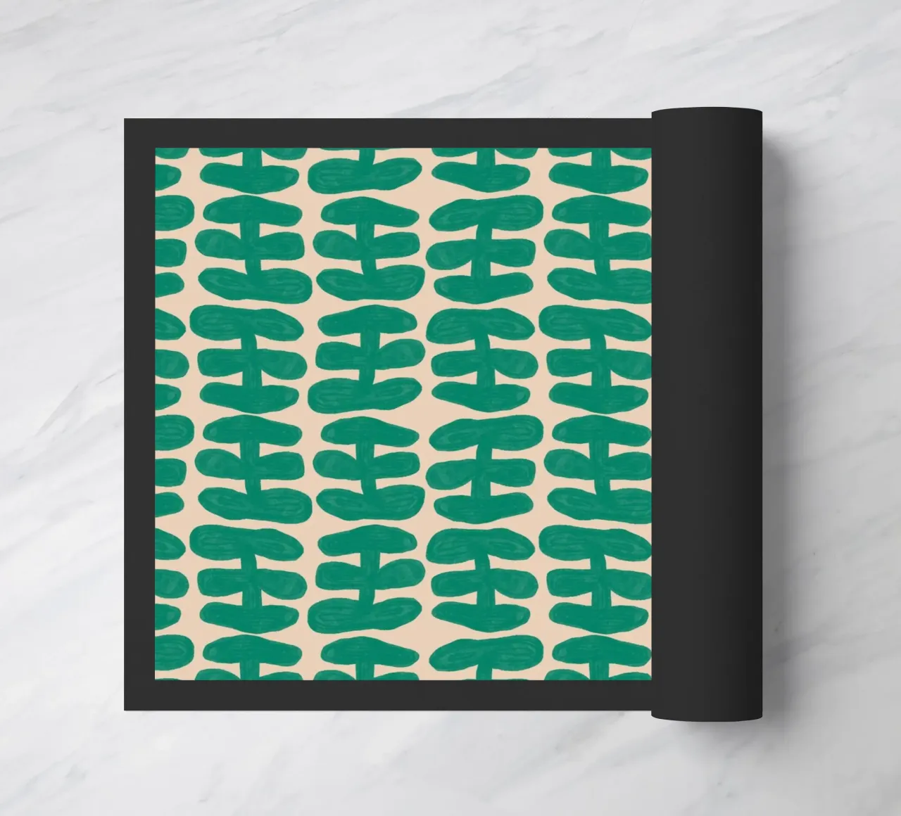 Repetitive pattern 54 doormat by Little Dean