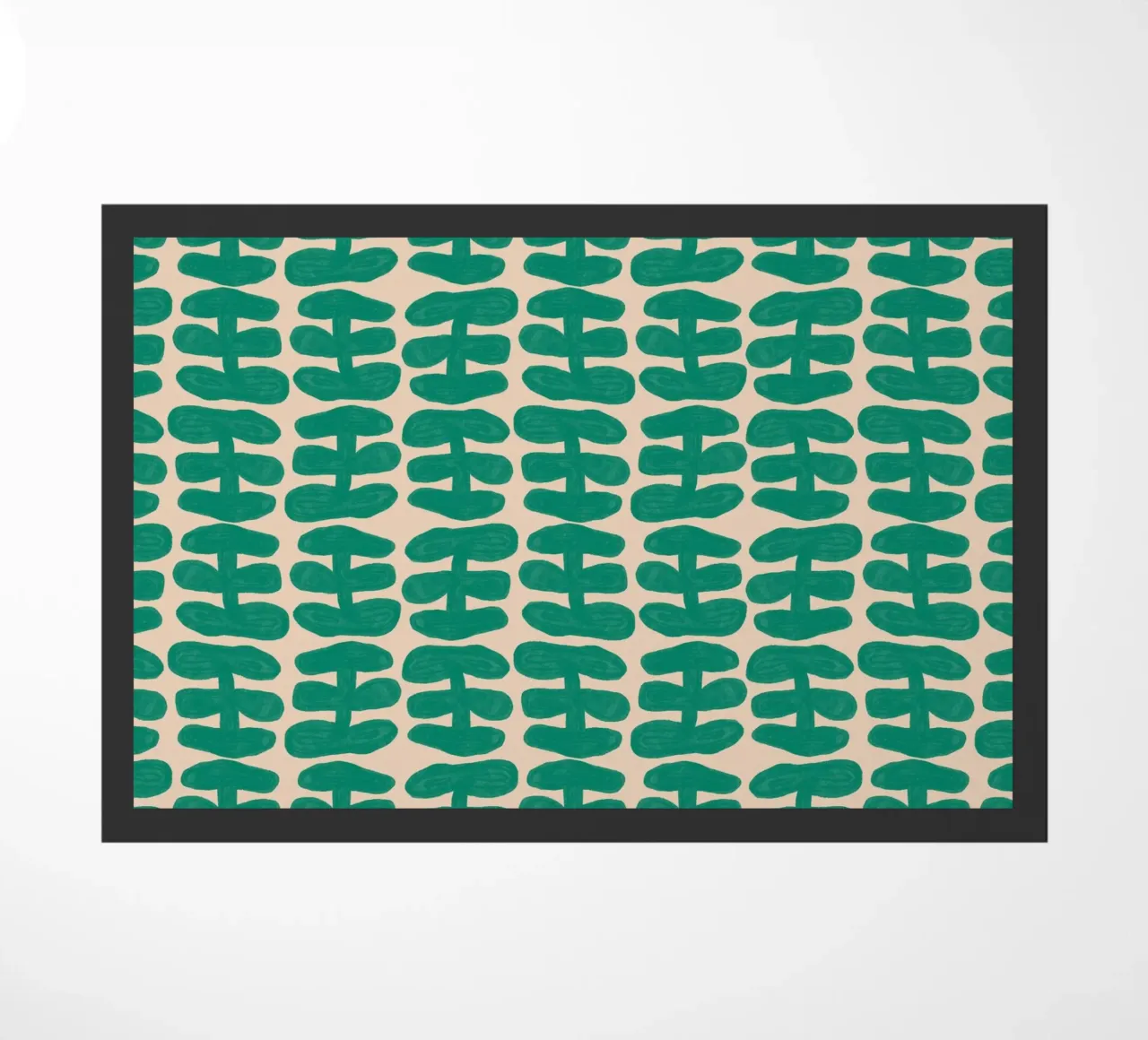 Repetitive pattern 54 doormat by Little Dean