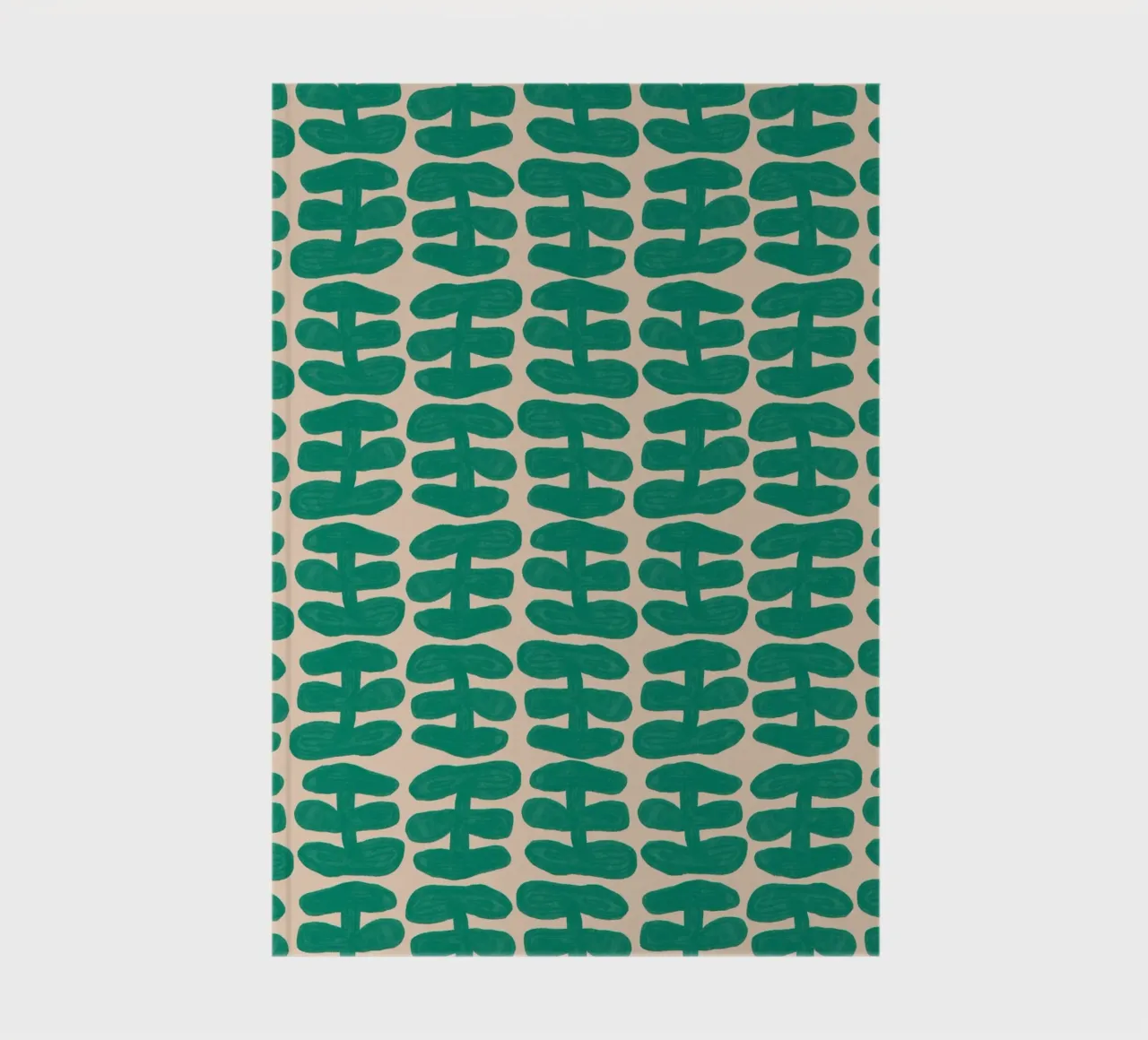 Repetitive pattern 54 notebook by Little Dean