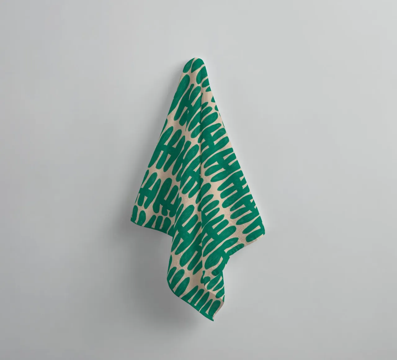 Repetitive pattern 54 towel by Little Dean