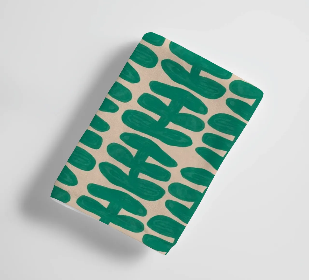 Repetitive pattern 54 towel by Little Dean