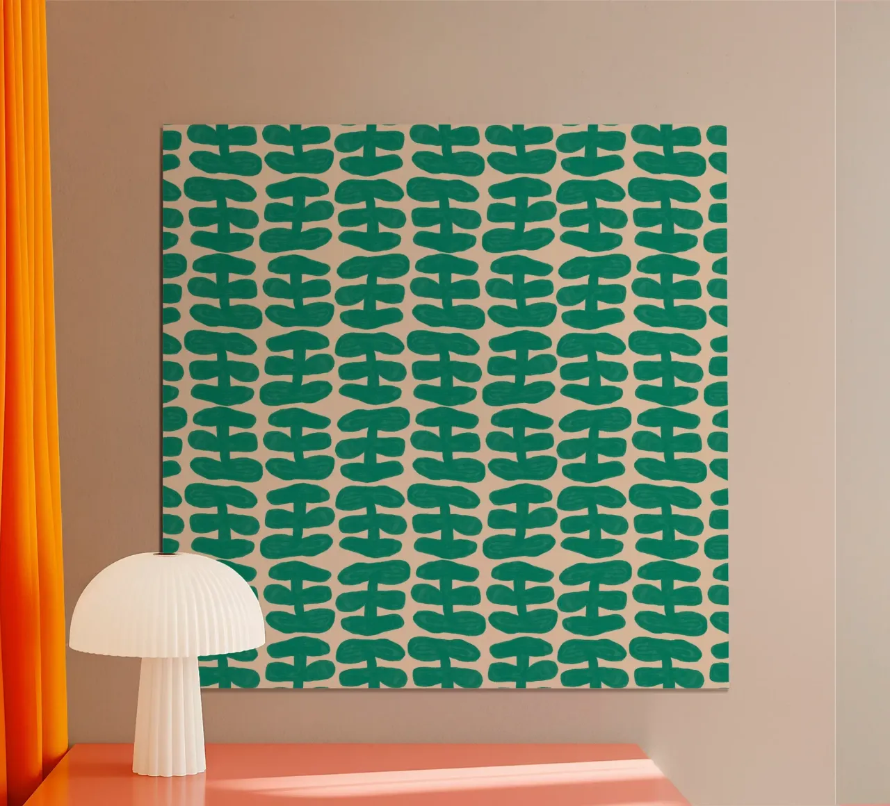 Repetitive pattern 54 poster by Little Dean