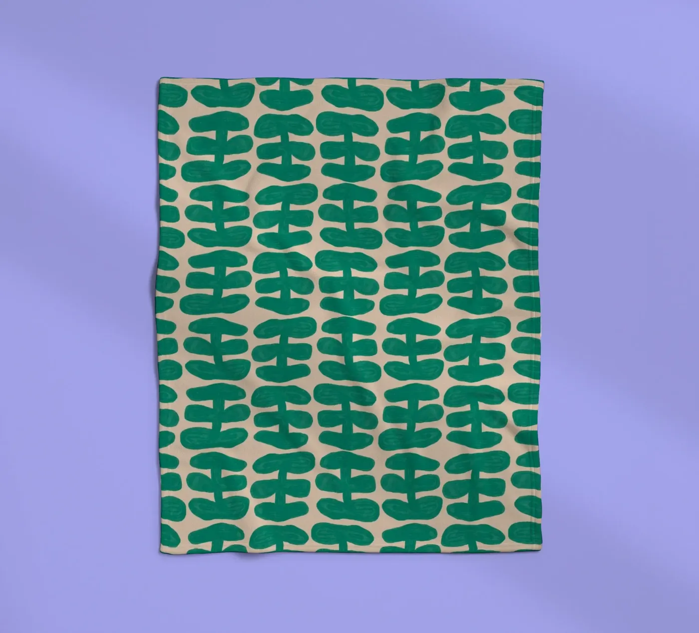 Repetitive pattern 54 plaid polaire de Little Dean