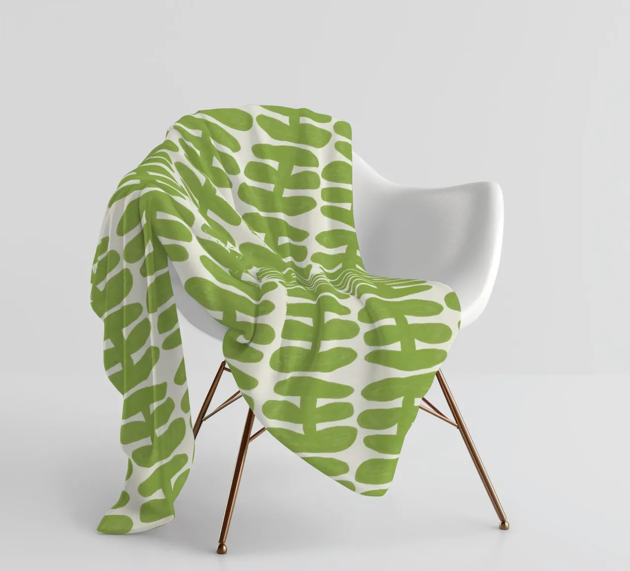 Sich wiederholendes Muster 55 Fleecedecke von Little Dean