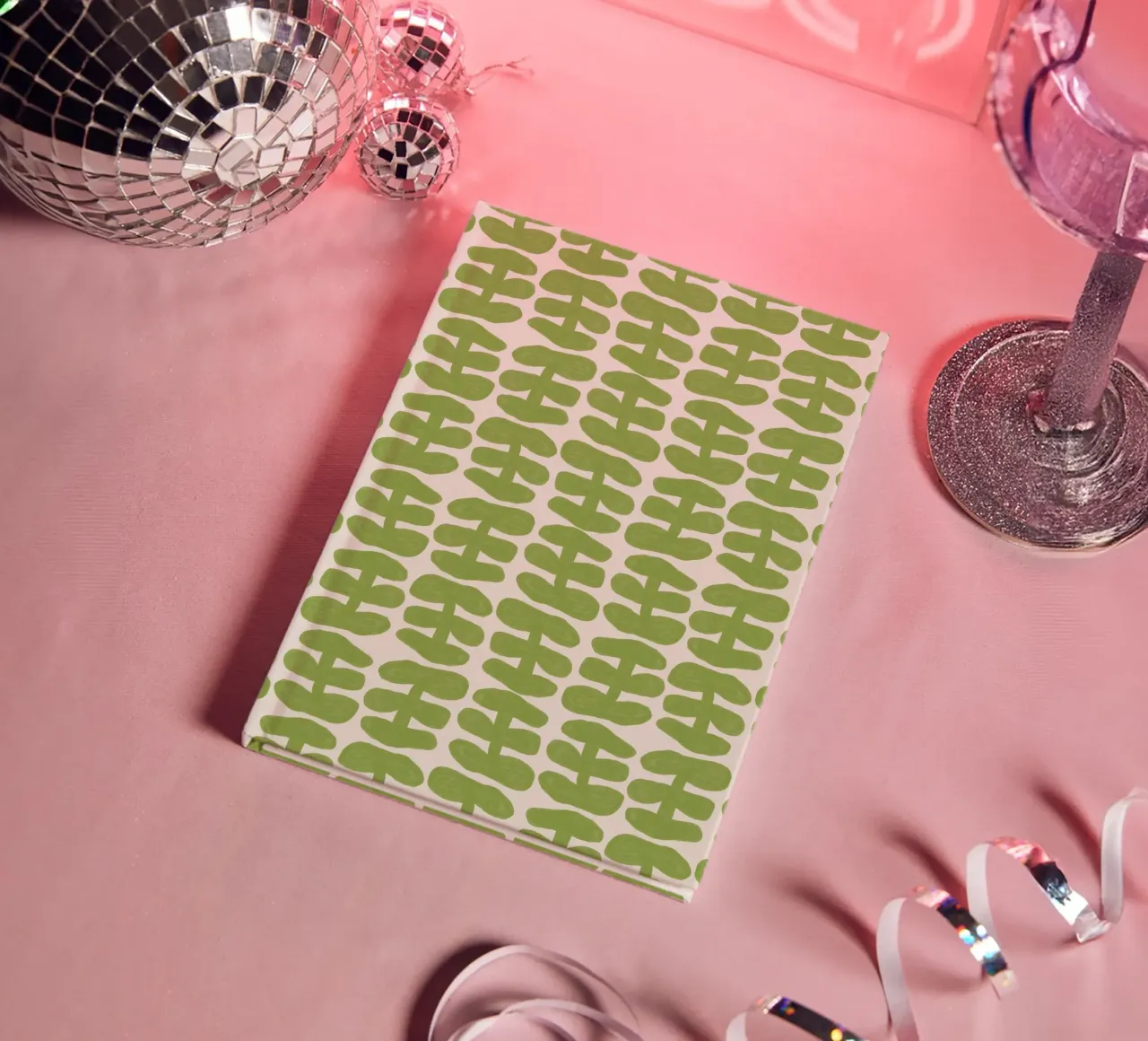 Repetitive pattern 55 notebook by Little Dean