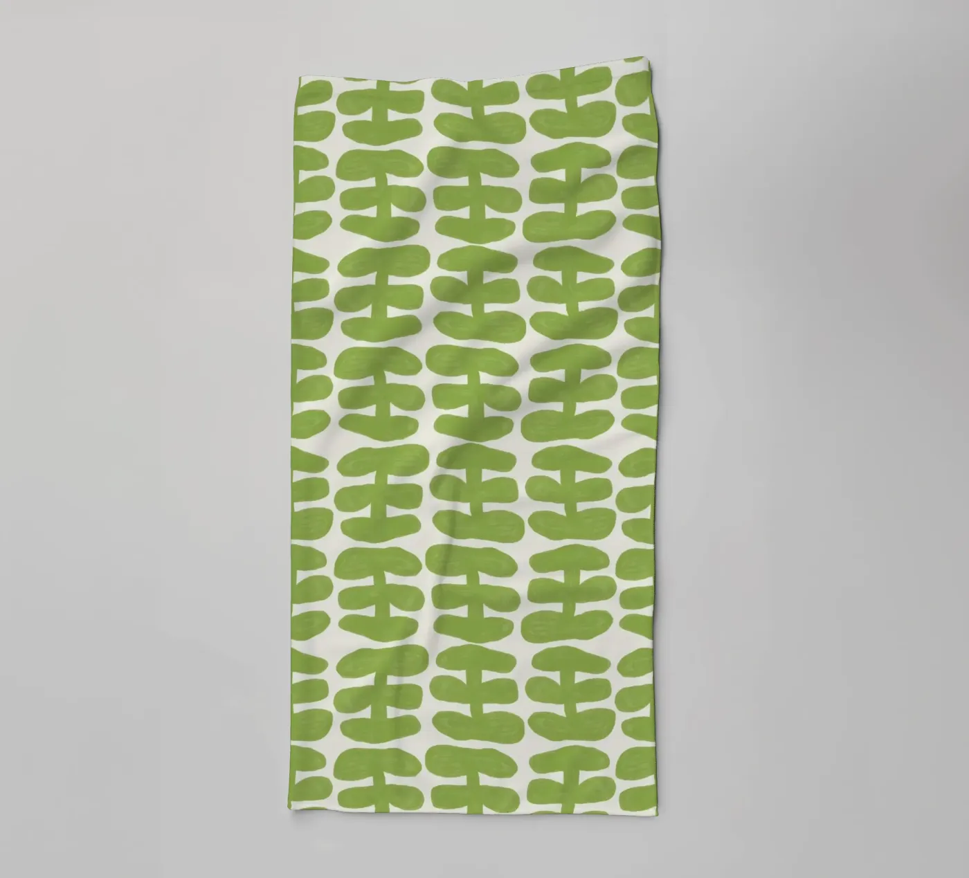 Repetitive pattern 55 towel by Little Dean
