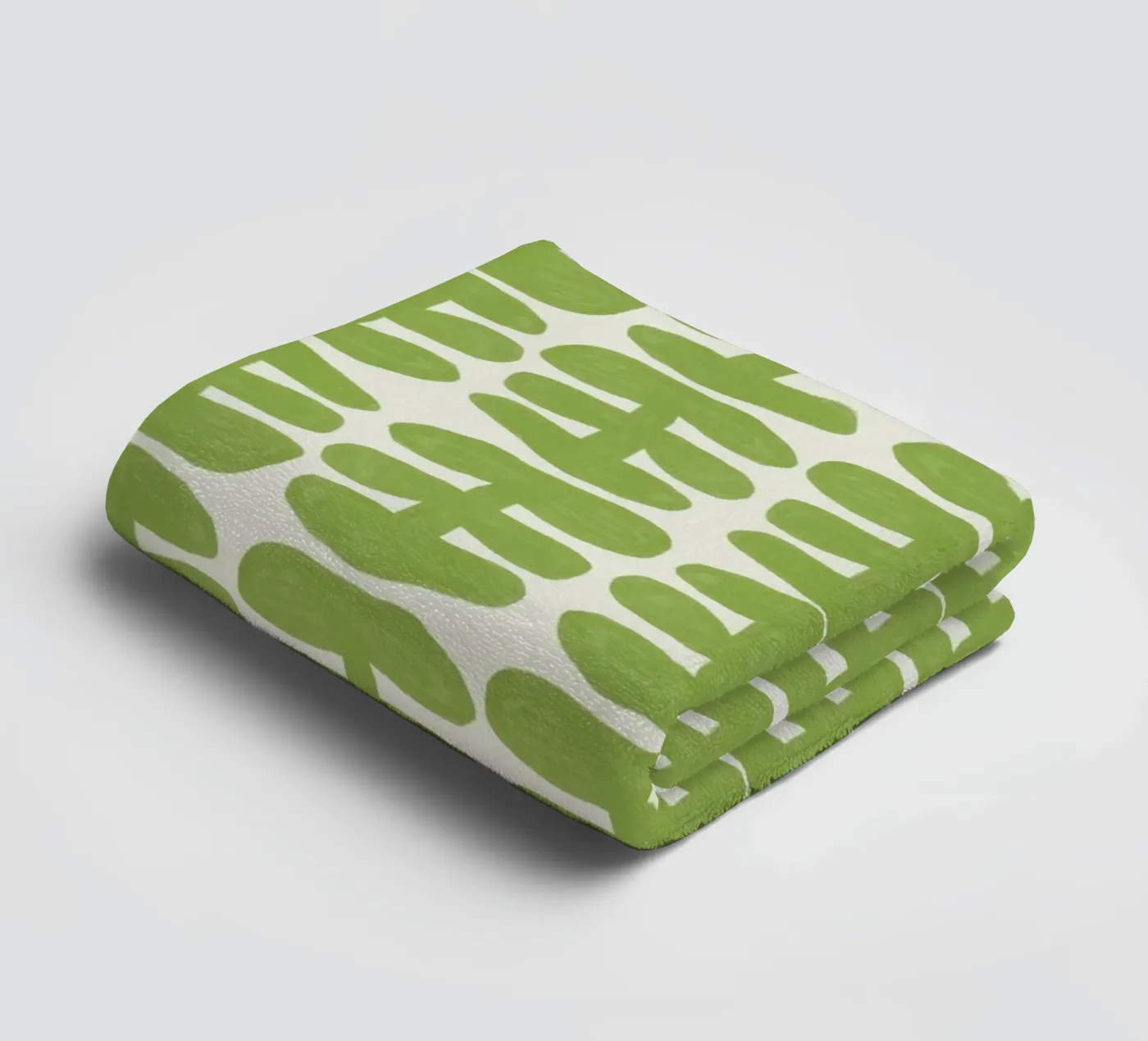 Repetitive pattern 55 towel by Little Dean