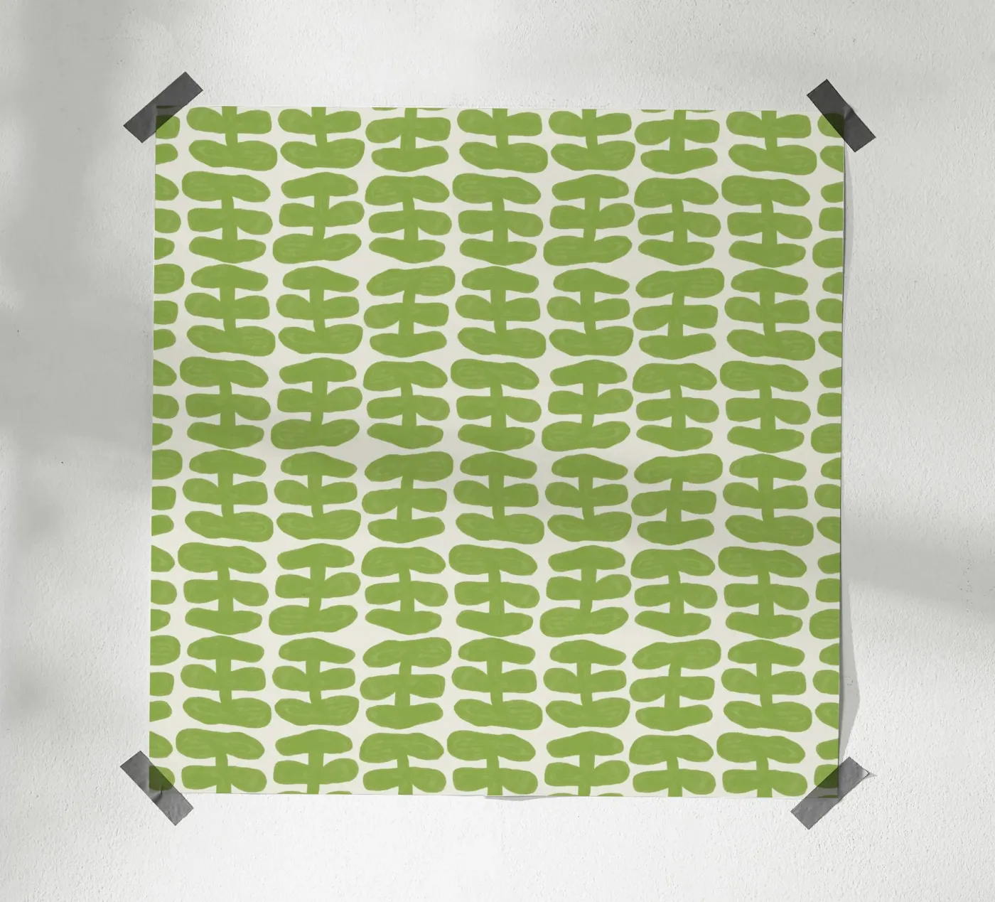 Repetitive pattern 55 poster van Little Dean