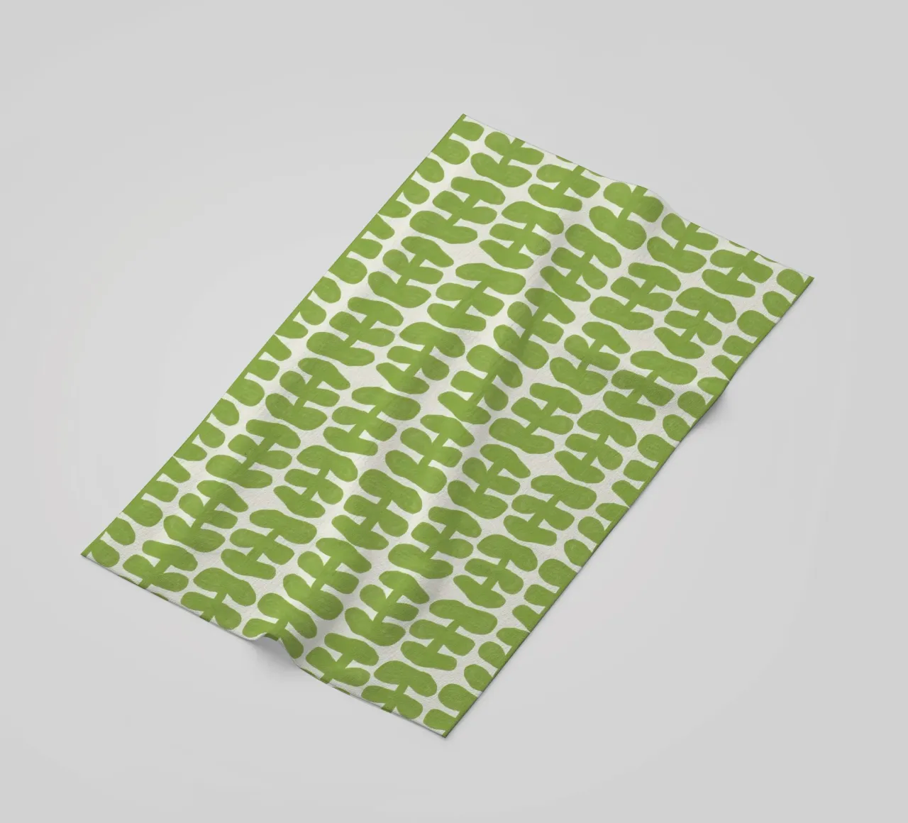 Repetitive pattern 55 beach towel by Little Dean