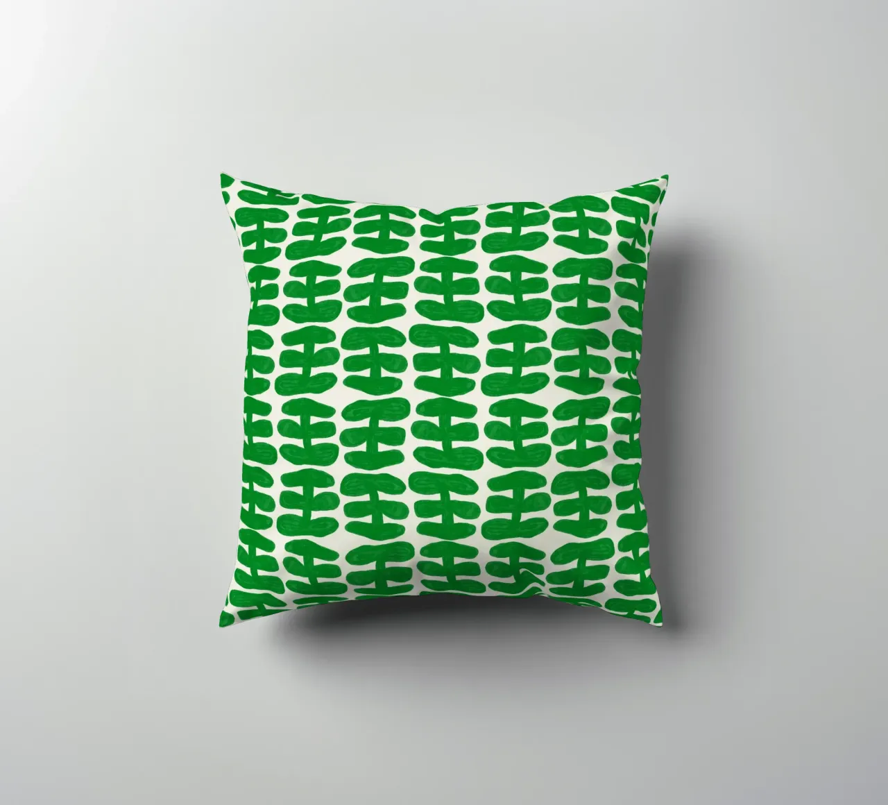 Repetitive pattern 56 decorative cushion by Little Dean