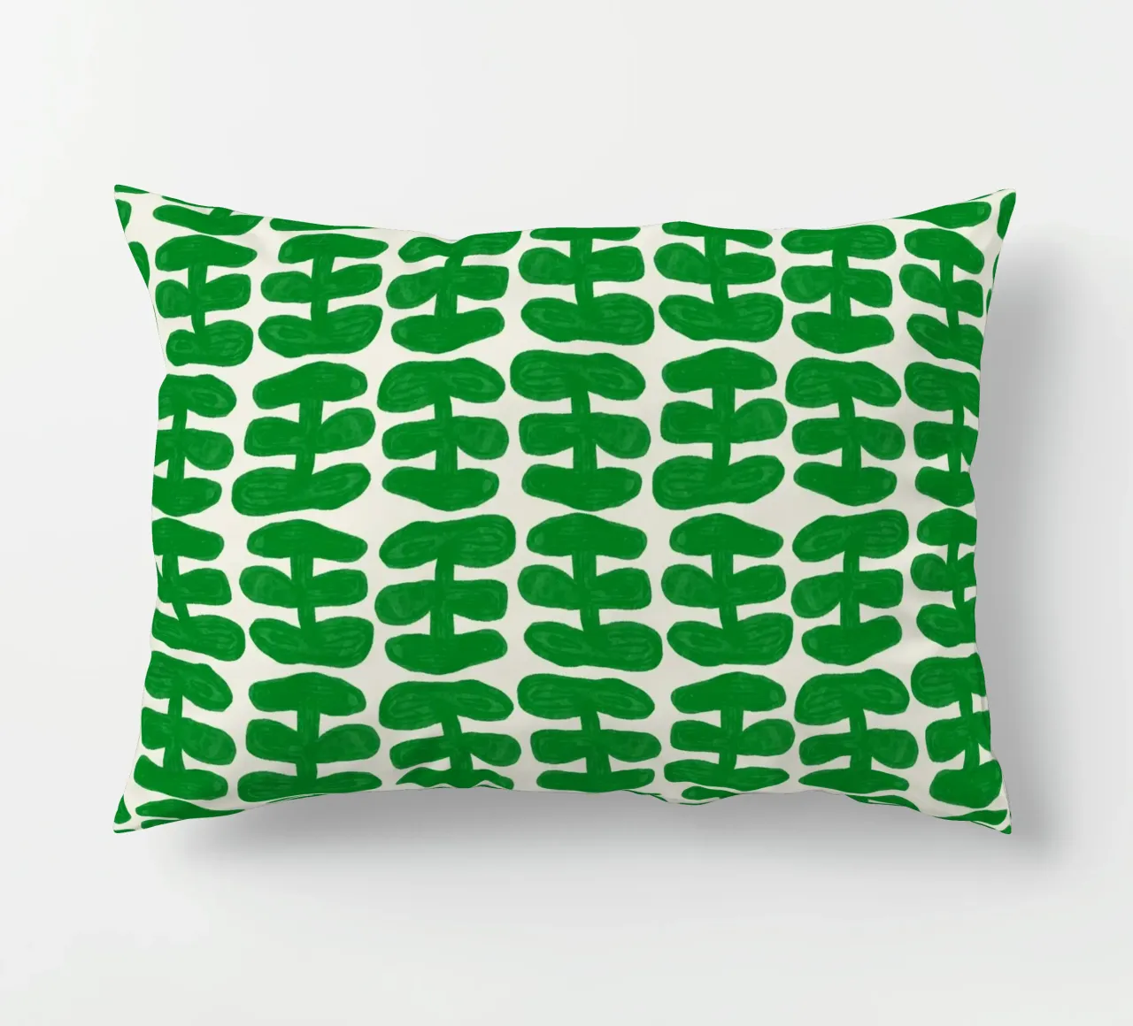 Repetitive pattern 56 decorative cushion by Little Dean