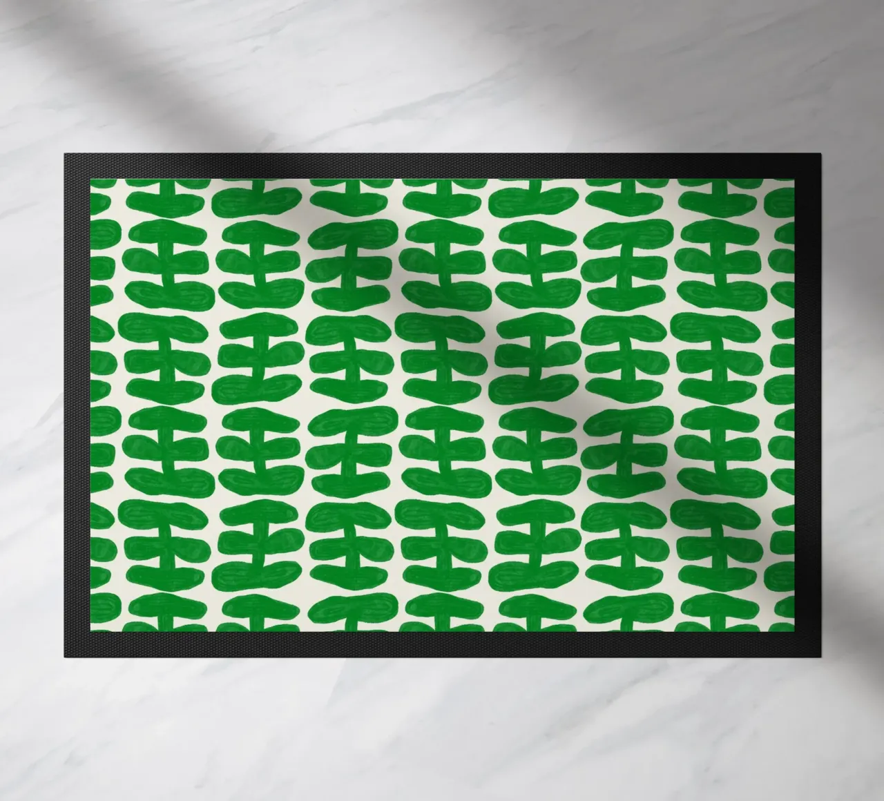 Repetitive pattern 56 doormat by Little Dean