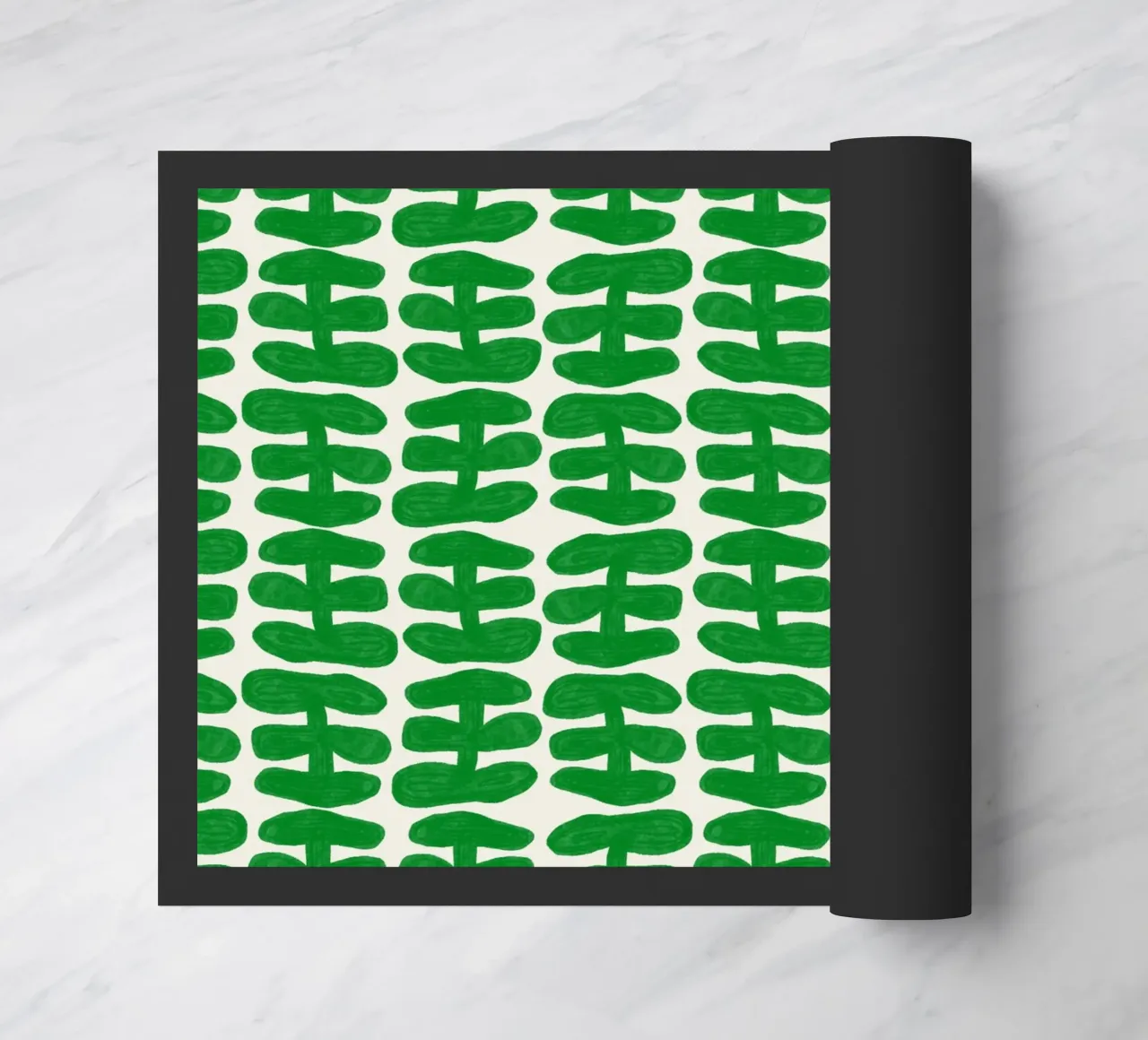 Repetitive pattern 56 doormat by Little Dean